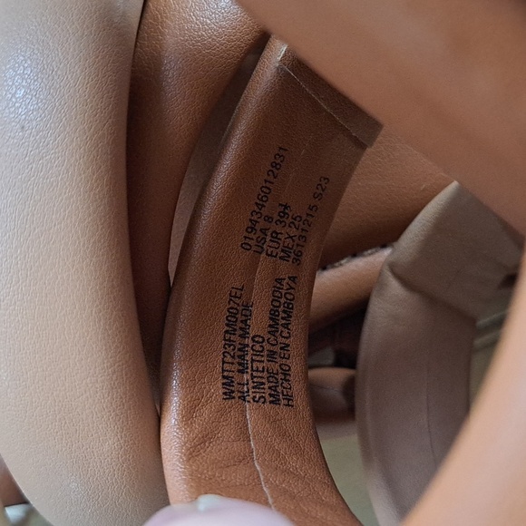 Time & Tru Sintetico Comfy Multicolor Strappy Stylish Slides Causal Sandals. - Picture 6 of 6